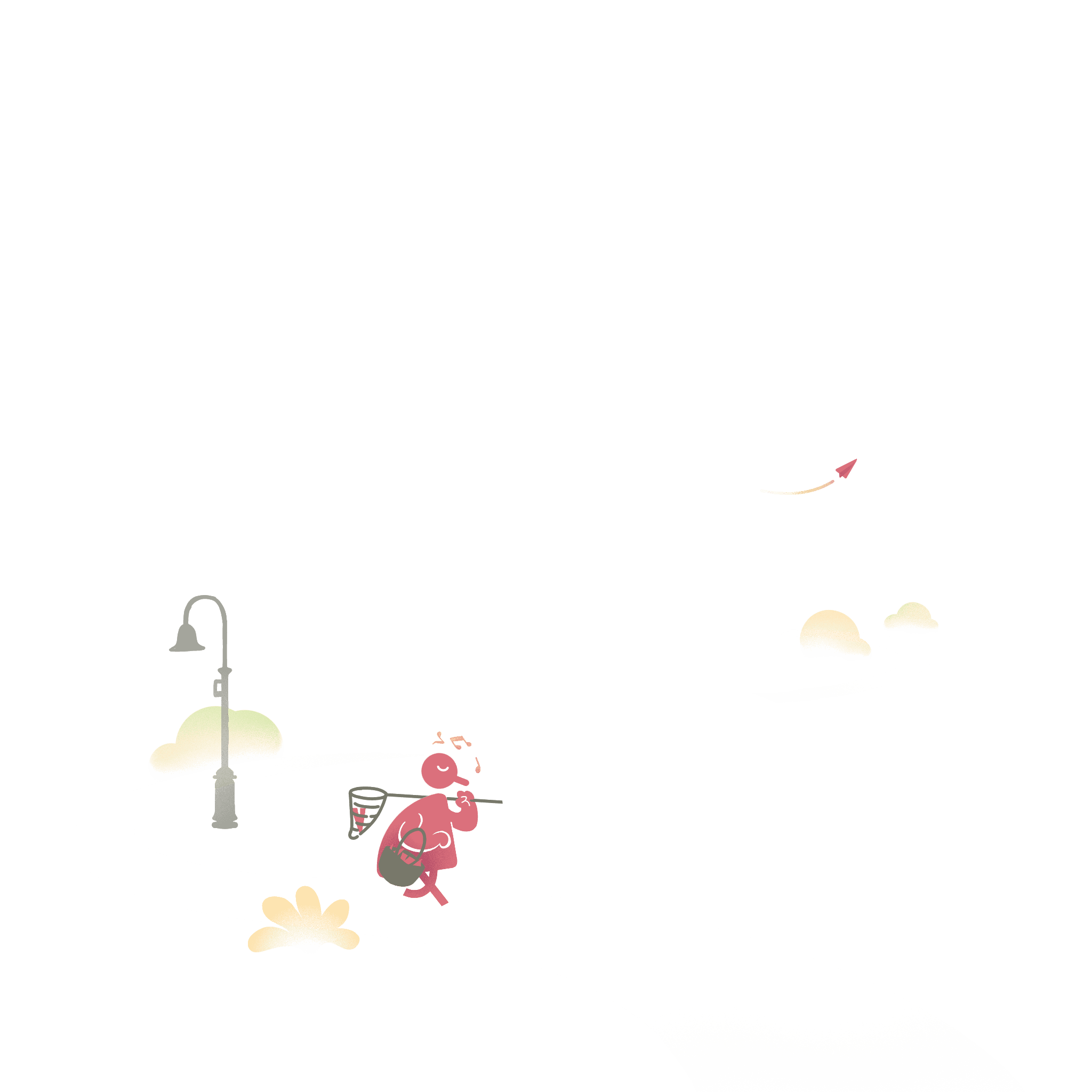 illustration of a Zivy's mascot walking